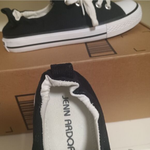 💯🔥JEAN ARDOR CANVAS SNEAKERS- WOMEN'S SIZE 8.5 BLACK🔥🔥NEW IN THE BOX- .... - Picture 7 of 11